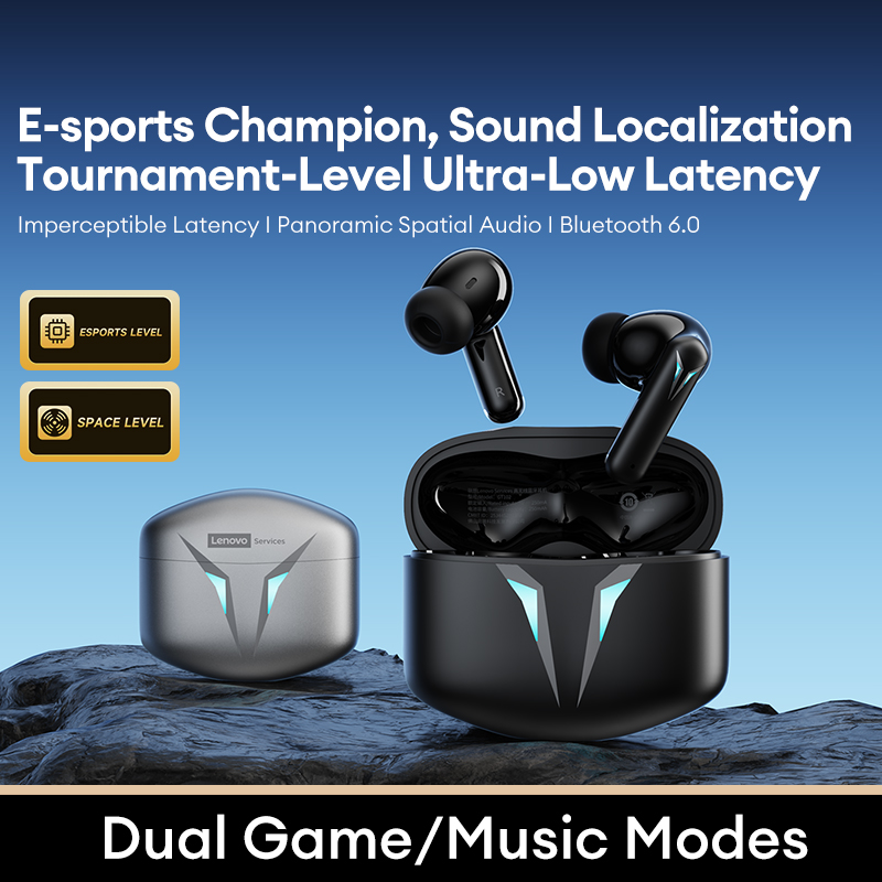 Esports Gaming Gear - Choice Lenovo GT102 TWS Gaming Earbuds