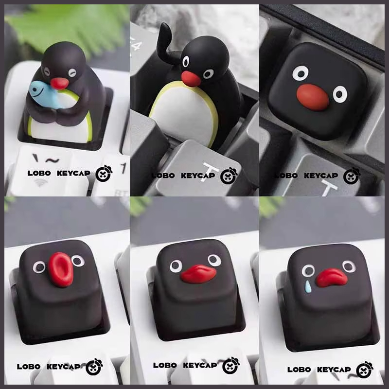 Keyboard Tenkeyless - Cute Penguin Image Pingu Series Personalized