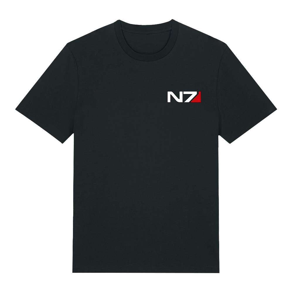 Esports Gaming Shirts - Mass Effect N7 Normandy Symbol T-Shirt