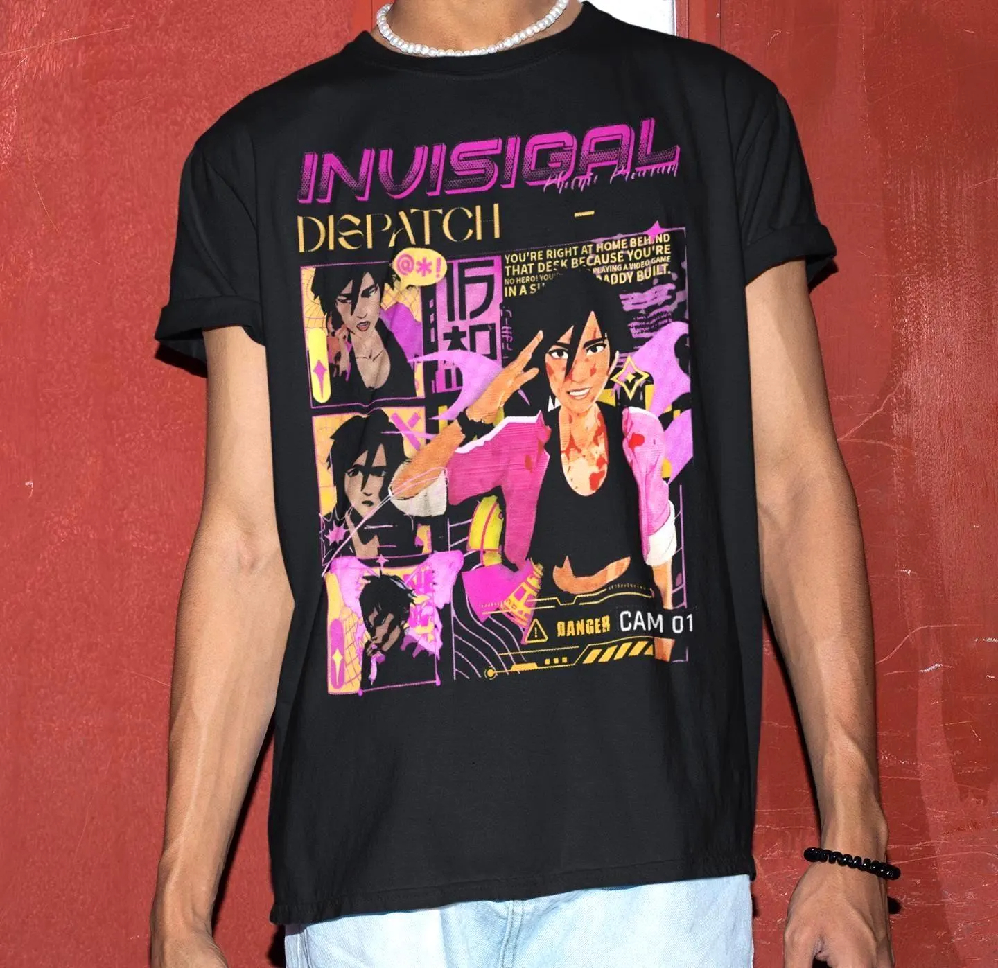 Invisigal Dispatch Game Shirt  - đánh giá và giá Esports Gaming Shirts