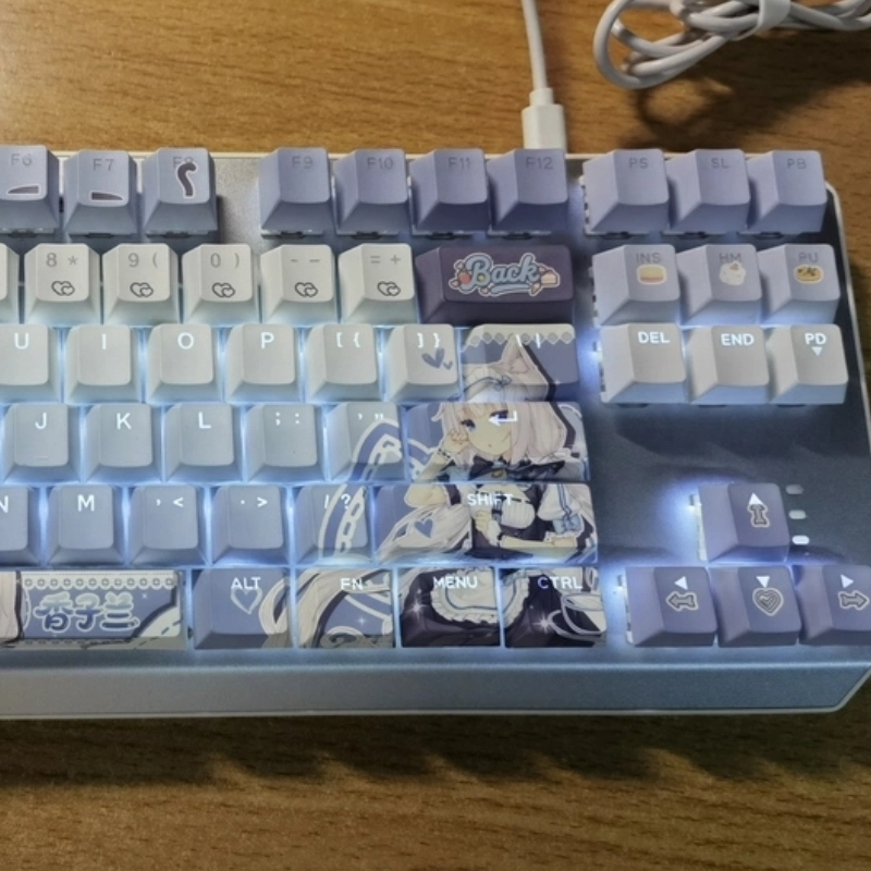 Nekopara Vanilla Anime Game Th - đánh giá và giá Keyboard Tenkeyless
