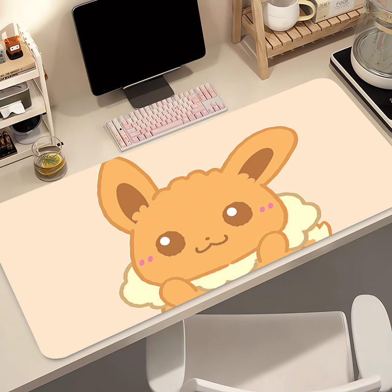 Anime Mouse Pad Pokemon Eevee  - đánh giá và giá Keyboard Tenkeyless