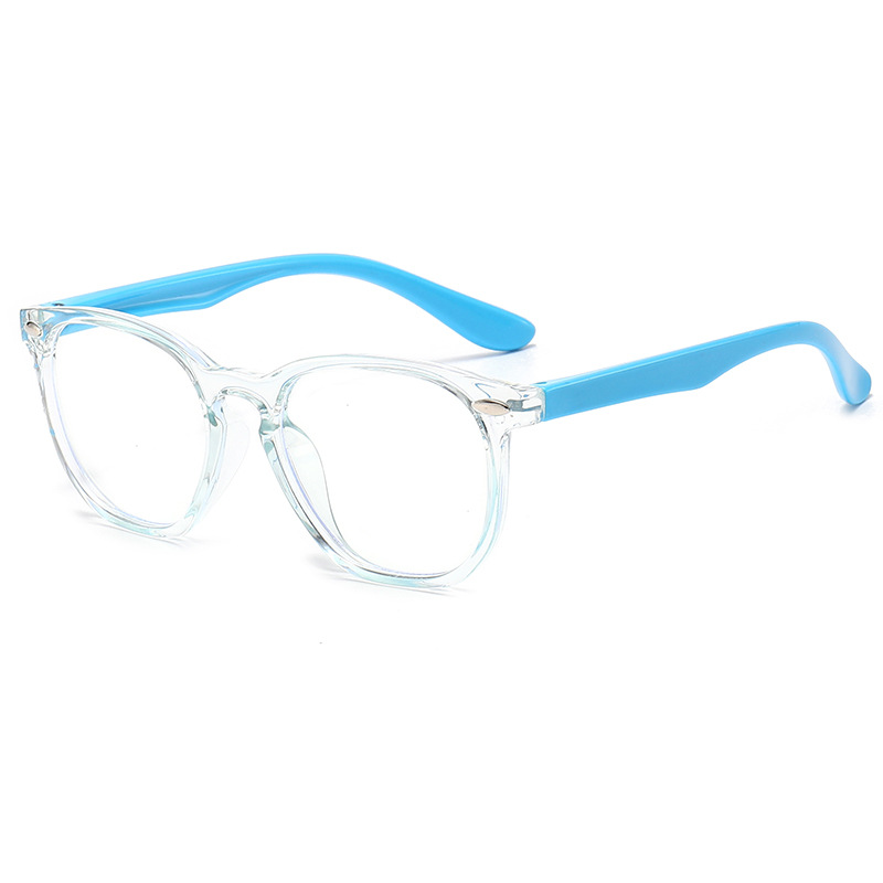 Transparent Round Computer Gla - đánh giá và giá Gaming Glasses Blue