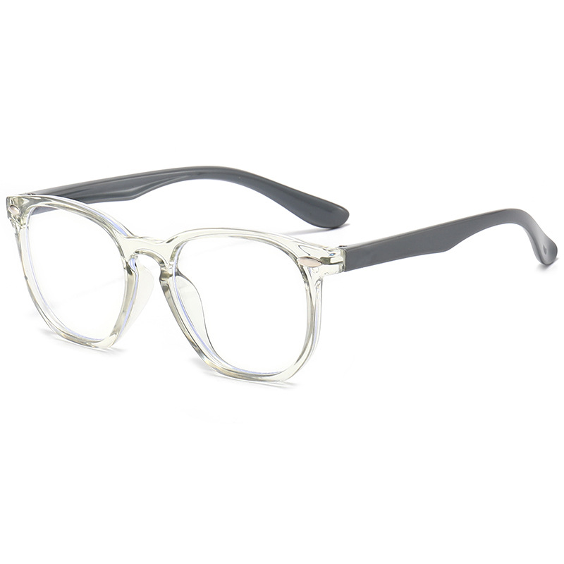 Transparent Round Computer Gla - đánh giá và giá Gaming Glasses Blue