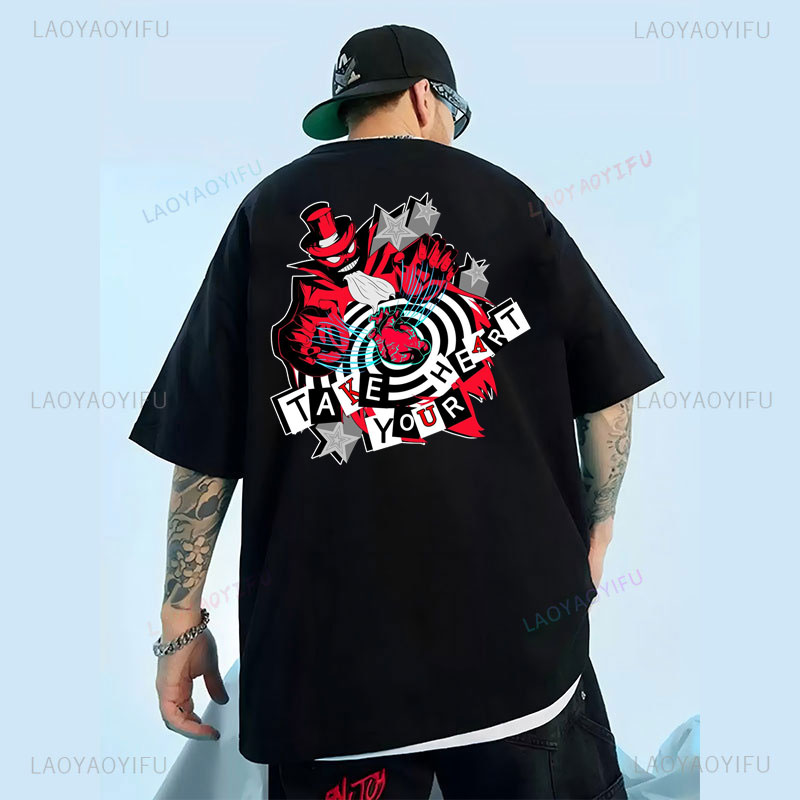Joker Persona 5 T-shirt Take Y - đánh giá và giá Esports Gaming Shirts