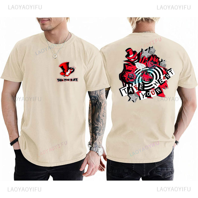 Joker Persona 5 T-shirt Take Y - đánh giá và giá Esports Gaming Shirts