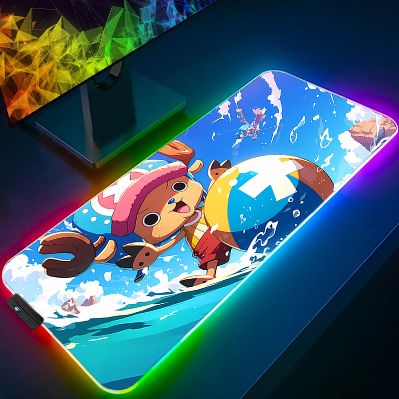 RGB Mouse Pad one piece Tony T - đánh giá và giá Keyboard Tenkeyless