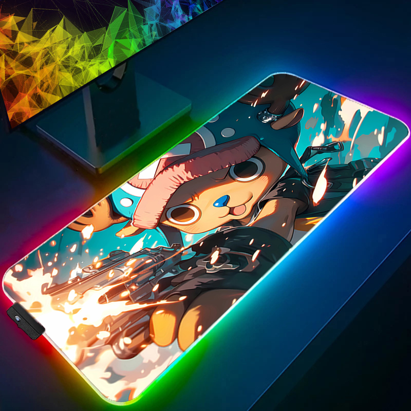 RGB Mouse Pad one piece Tony T - đánh giá và giá Keyboard Tenkeyless