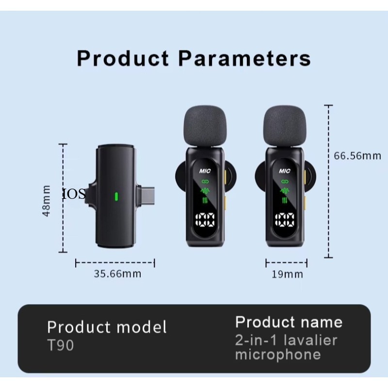 Mini Wireless Lavalier Microph - đánh giá và giá Video Gaming & Esports Usd Acc