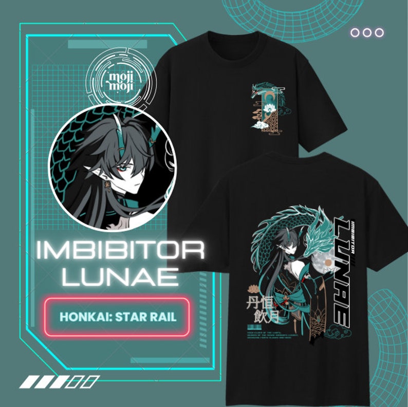 Imbibitor Lunae Honkai Star Ra - đánh giá và giá Esports Gaming Shirts