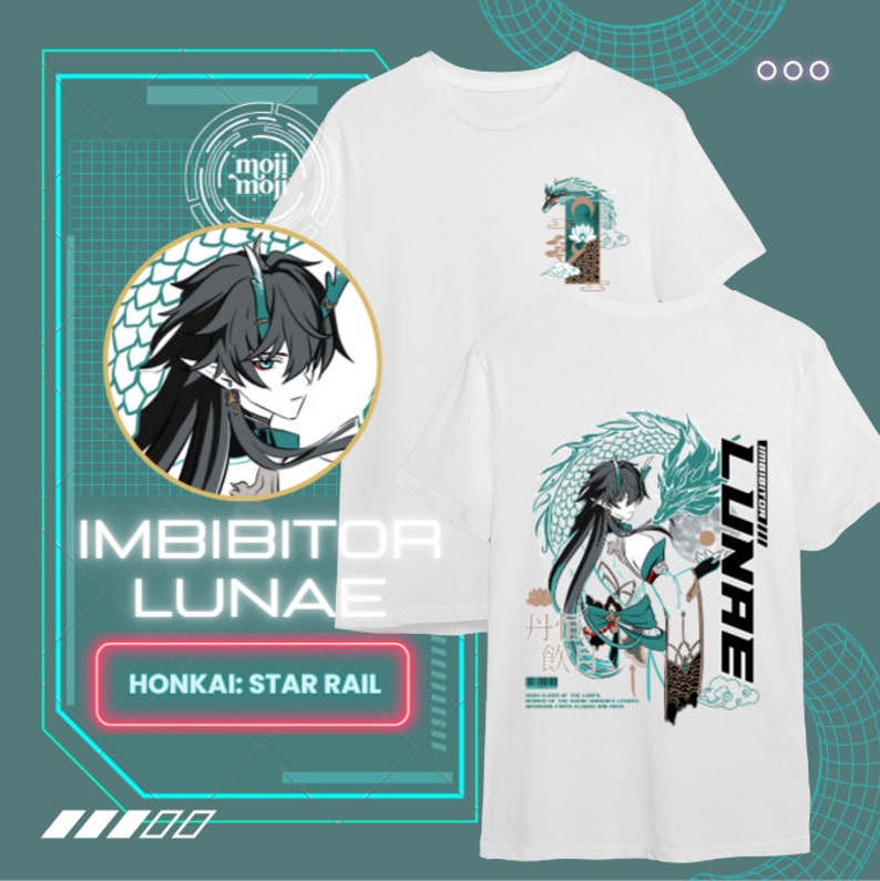 Imbibitor Lunae Honkai Star Ra - đánh giá và giá Esports Gaming Shirts