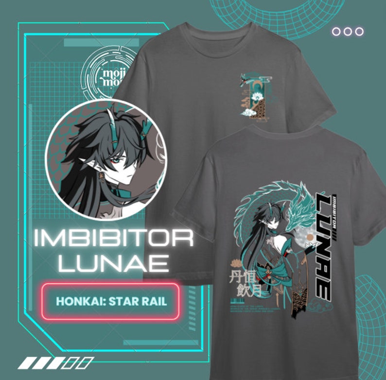 Imbibitor Lunae Honkai Star Ra - đánh giá và giá Esports Gaming Shirts