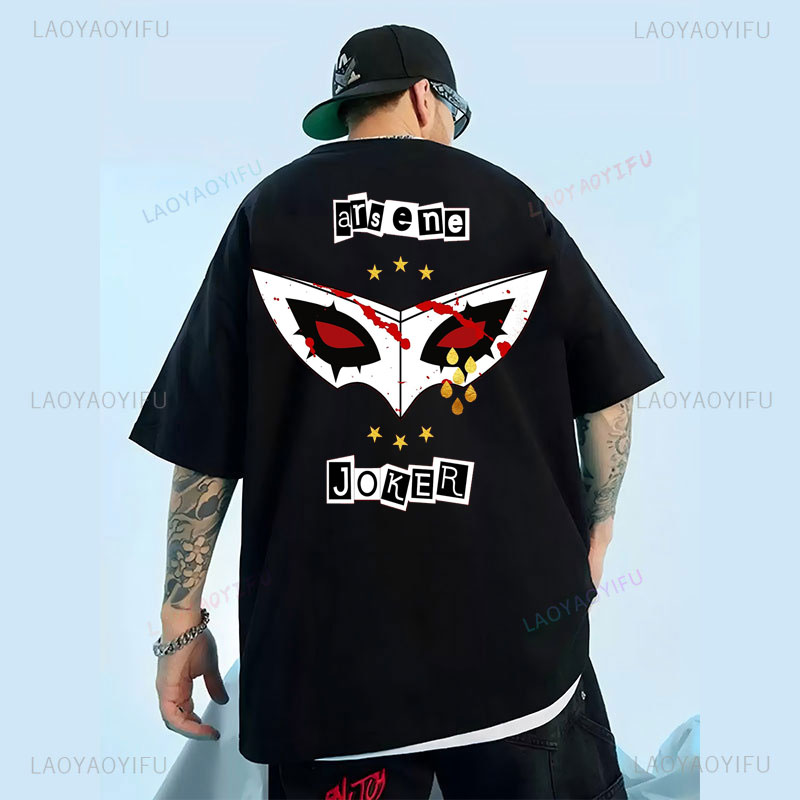 Persona 5 JOKER Anime Cartoon  - đánh giá và giá Esports Gaming Shirts