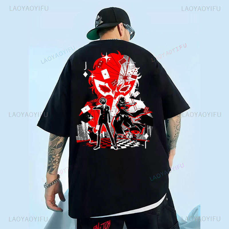 Persona 5 JOKER Anime Cartoon  - đánh giá và giá Esports Gaming Shirts